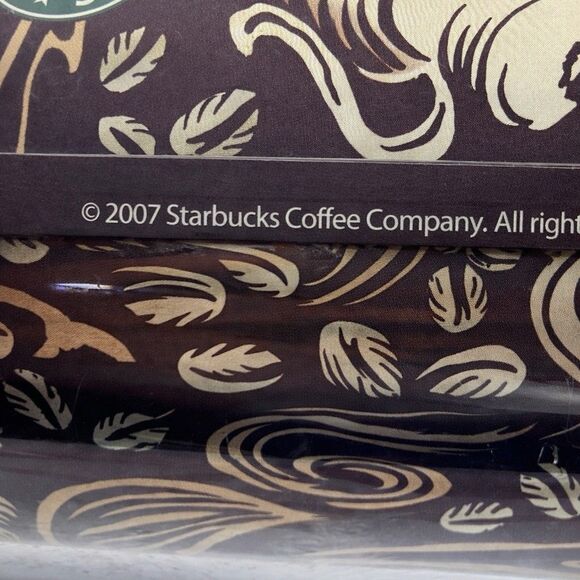Starbucks 2007 Brown Double Tail Mermaid Tumbler Travel Mug Rare Collectible - Picture 7 of 8